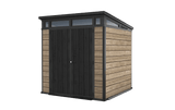 Keter Signature Shed 7x7ft Ashwood Brown