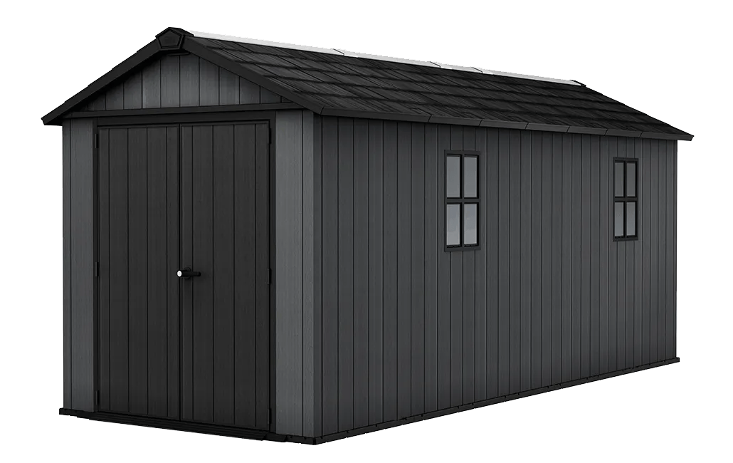 Keter Newton Plus 7.5x17ft Grey