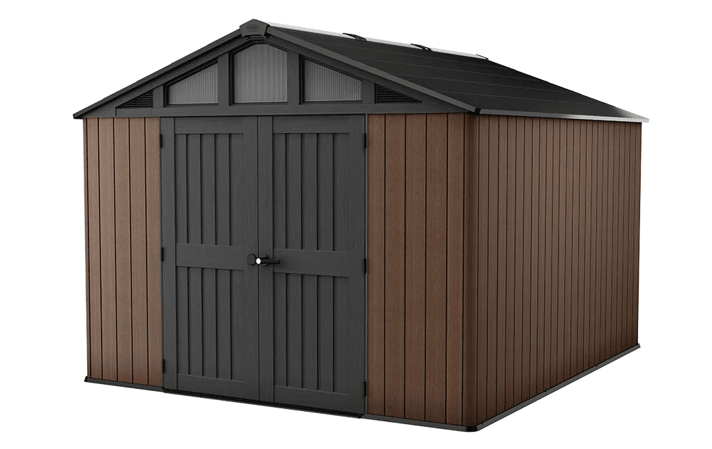 Keter Stronghold 10x11.5 Shed Brown