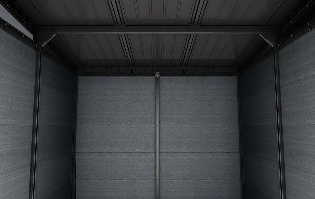Keter Signature Shed 7x7ft interior