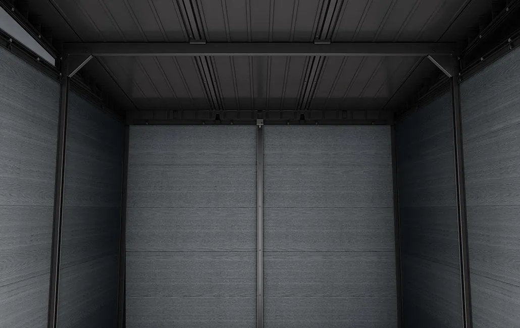 Keter Signature Shed 7x7ft interior