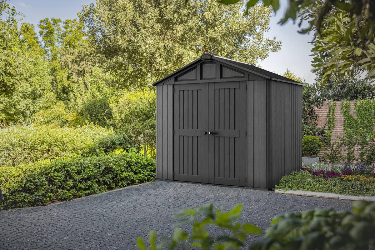Keter Stronghold 8x6ft Grey