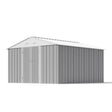 Patiowell 12x12 Large Metal Shed with Weather Resistance, Gray