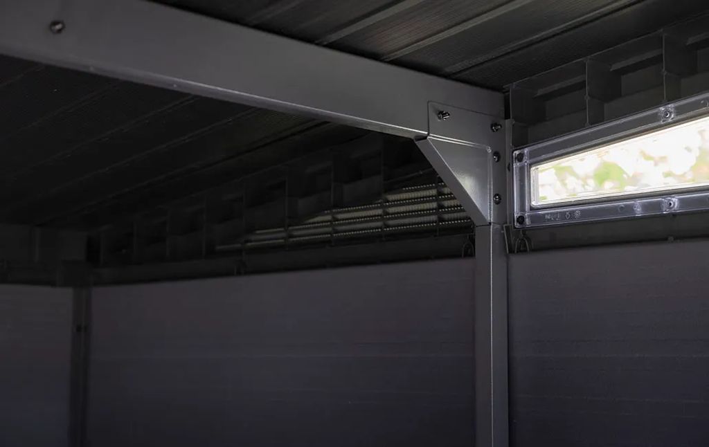 Keter Artisan 11x7 Storage Shed - Grey