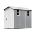 Patiowell Fit-it 4x8 Plastic Storage with Floor, Gray