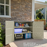 cabinet open