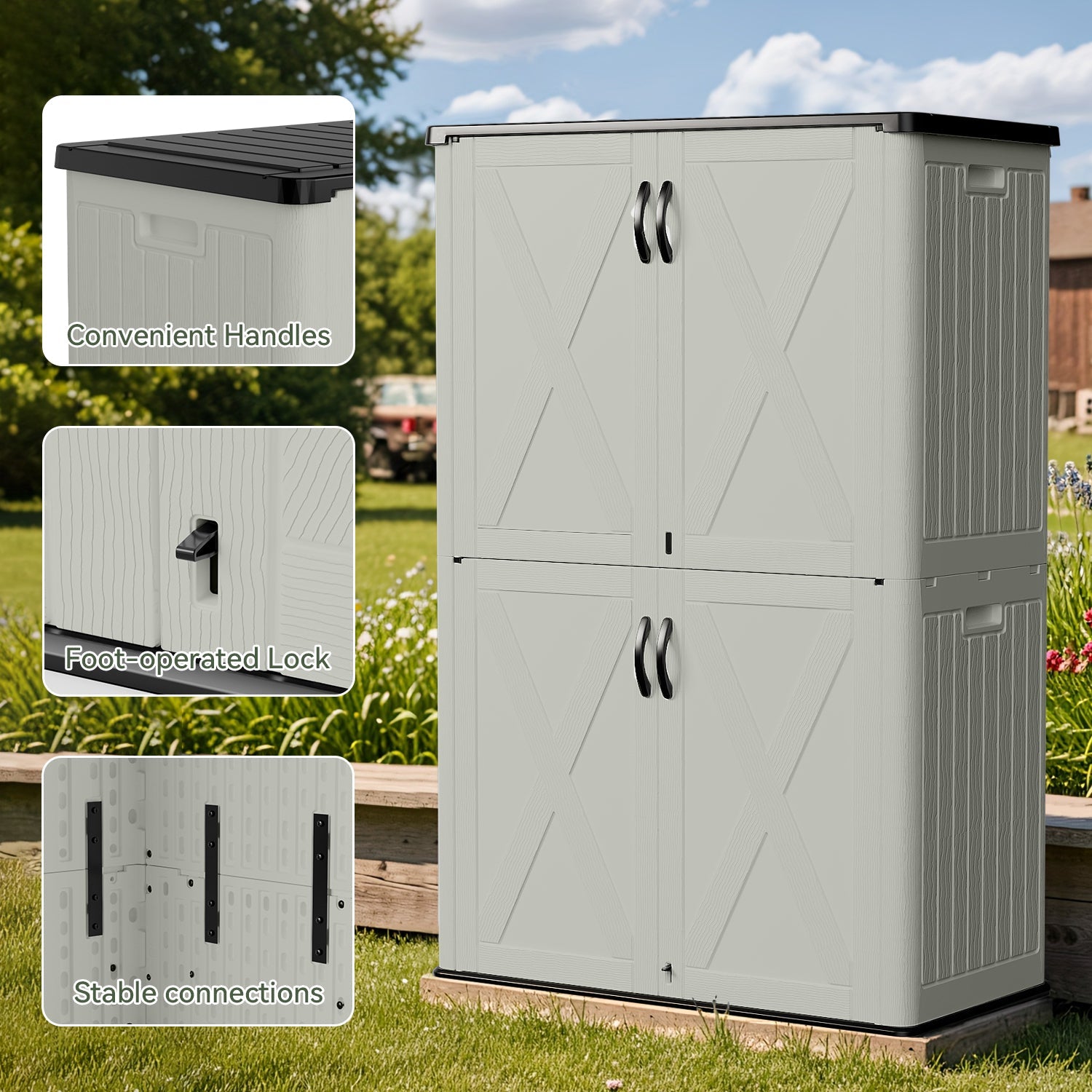 cabinet feature