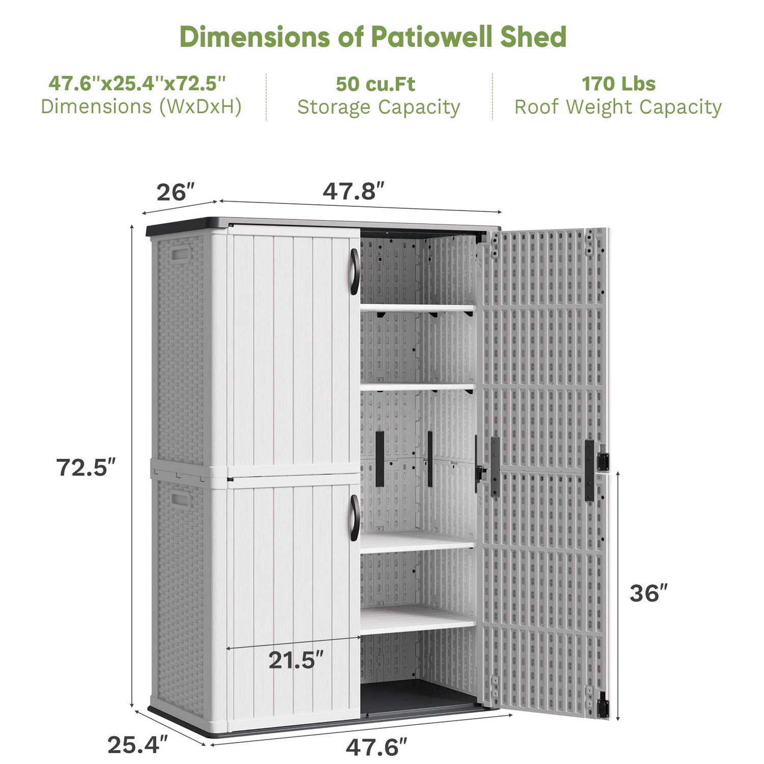 cabinet dimensions