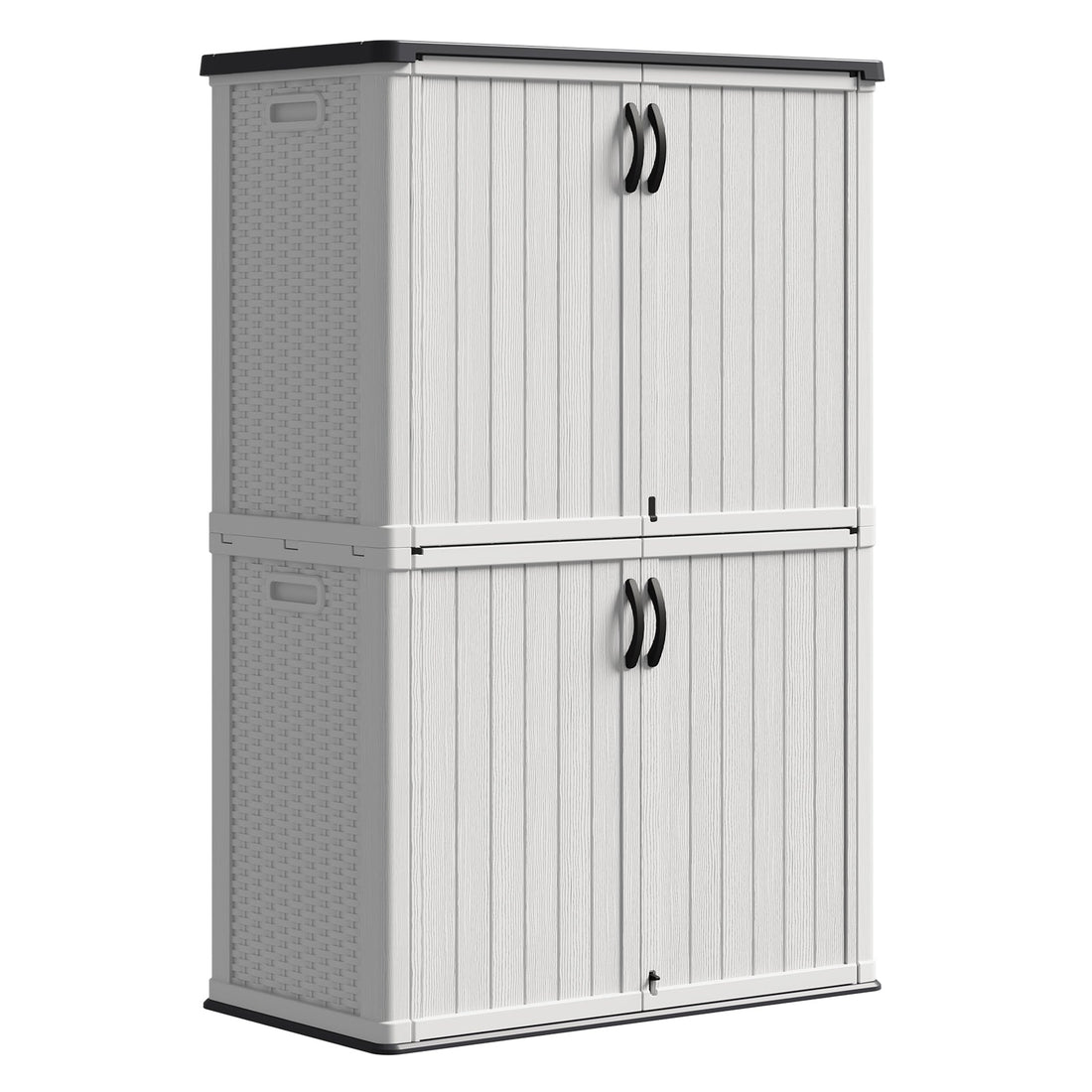 Patiowell 50 cu ft plastic cabinet white