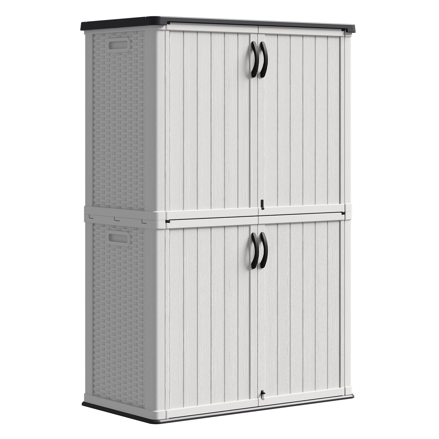 Patiowell 50 cu ft plastic cabinet white