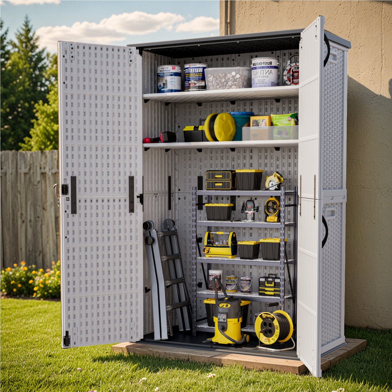cabinet open door