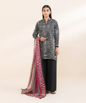 3 Piece - Printed Lawn Suit