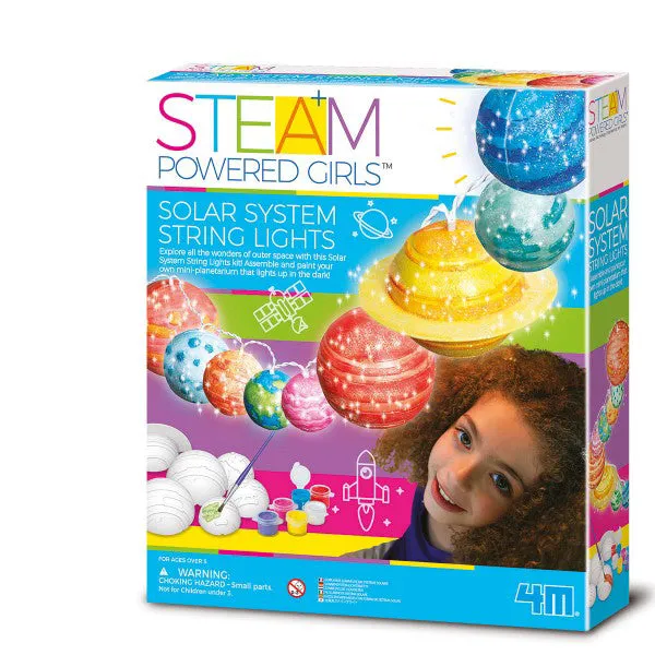 4M Girl Steam / Solar System String Lights