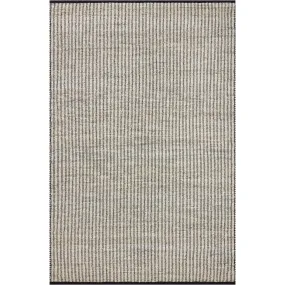 Angela Rose x Loloi Rug Colton CON-02, Ivory/Black