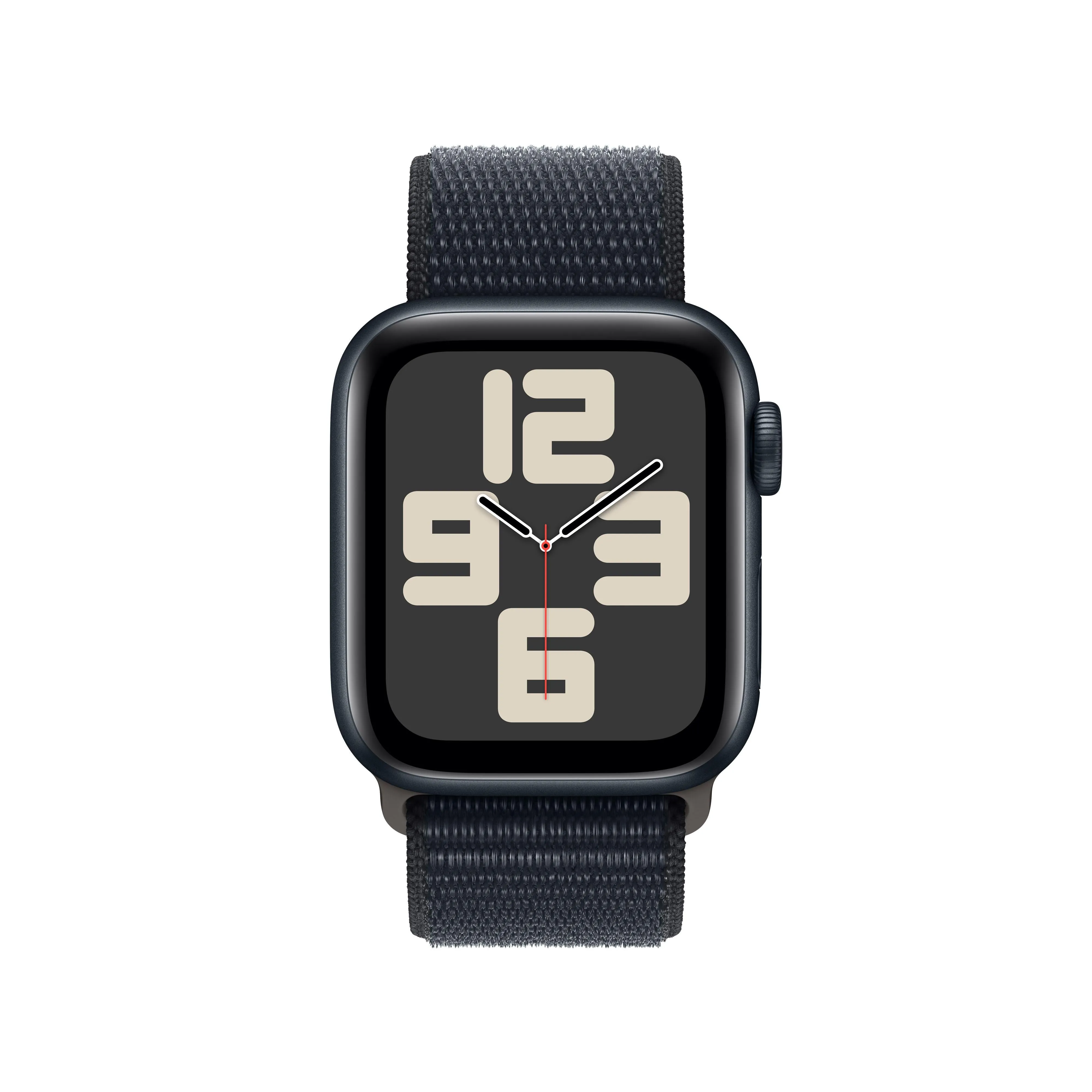 Apple Watch SE GPS 40mm Midnight Aluminium Case with Midnight Sport Loop