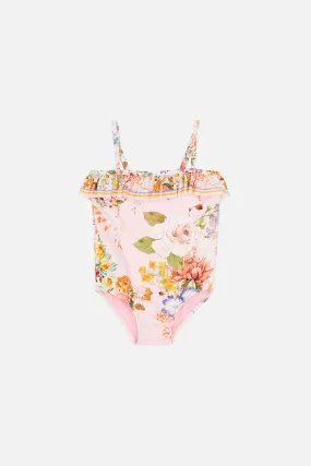 BABIES ONE PIECE WITH FRILL FLOWER CHILD