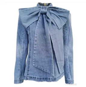 Bold Statement Denim Shirt