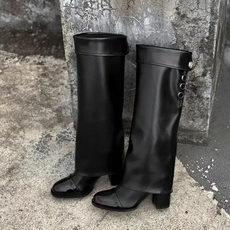 Chic Stylish Comfortable Elegant Trendy Fashion Pointed Toe Knee High Boots