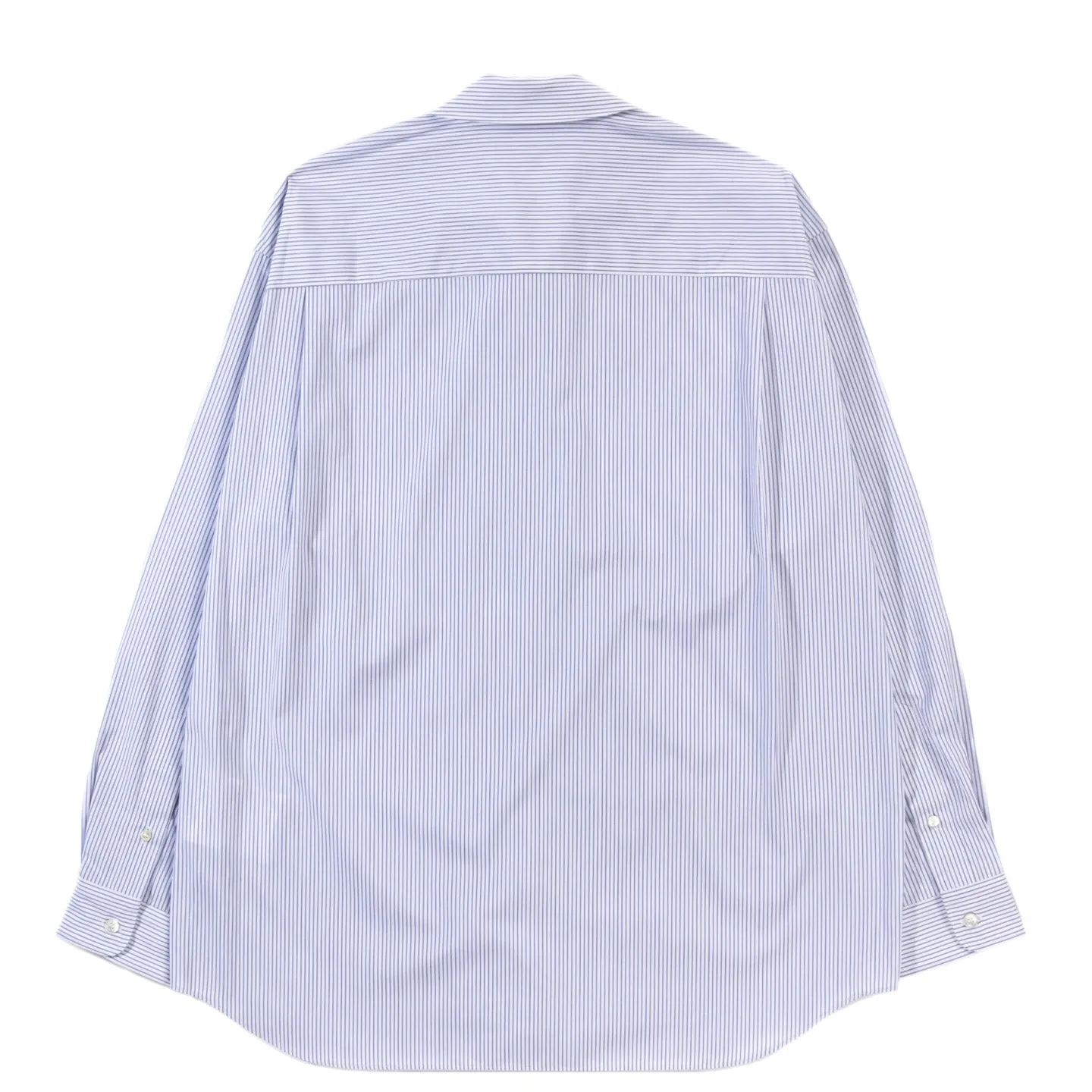 COMME DES GARCONS HOMME B003 ZIP SHIRT WHITE / NAVY