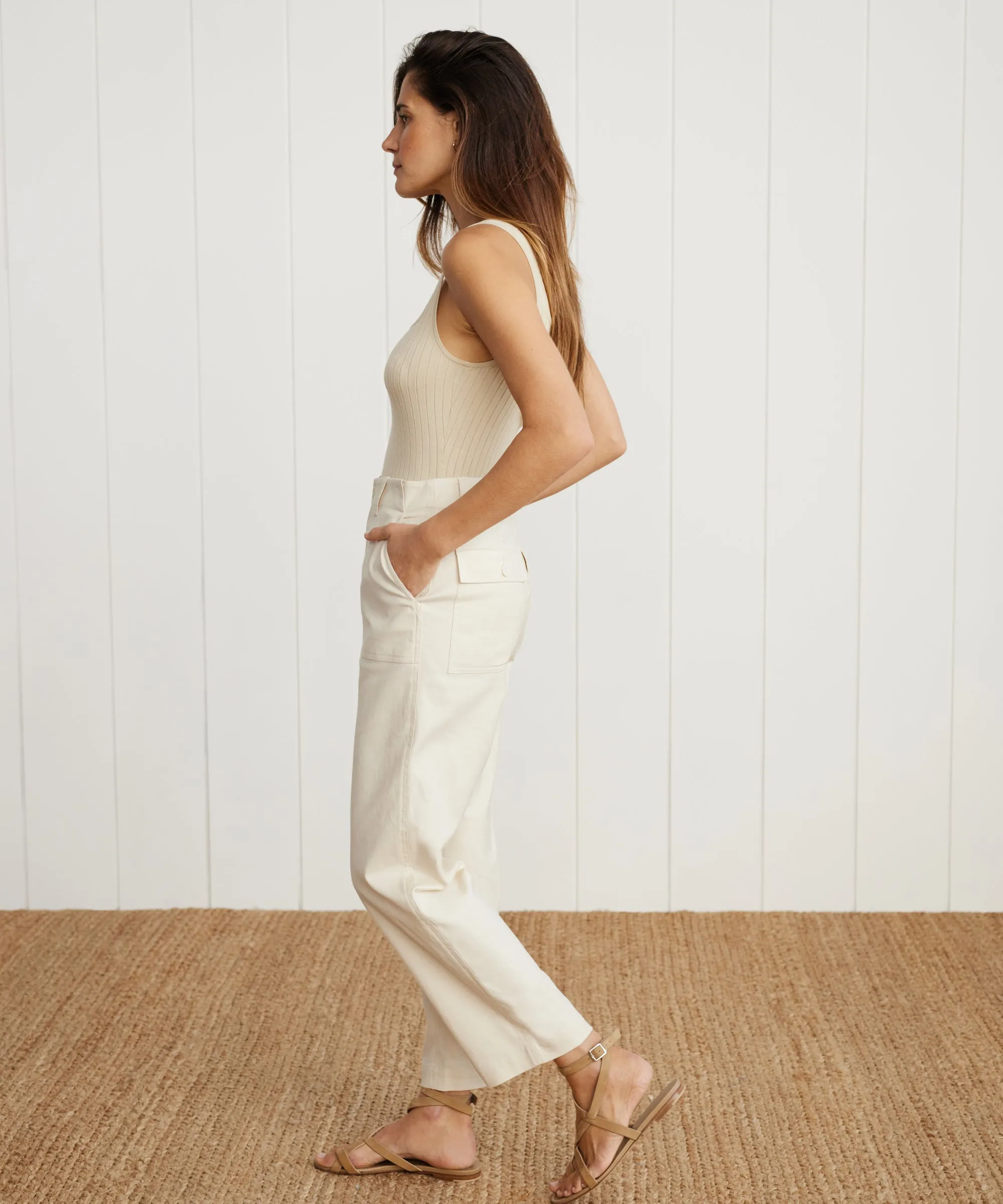 Cotton Linen Ranger Trouser