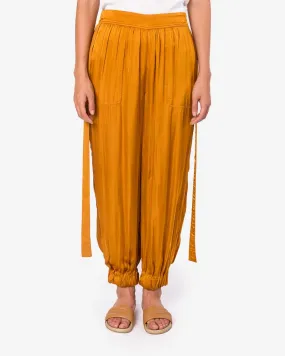 Decon Tuxedo Pant in Goldenrod