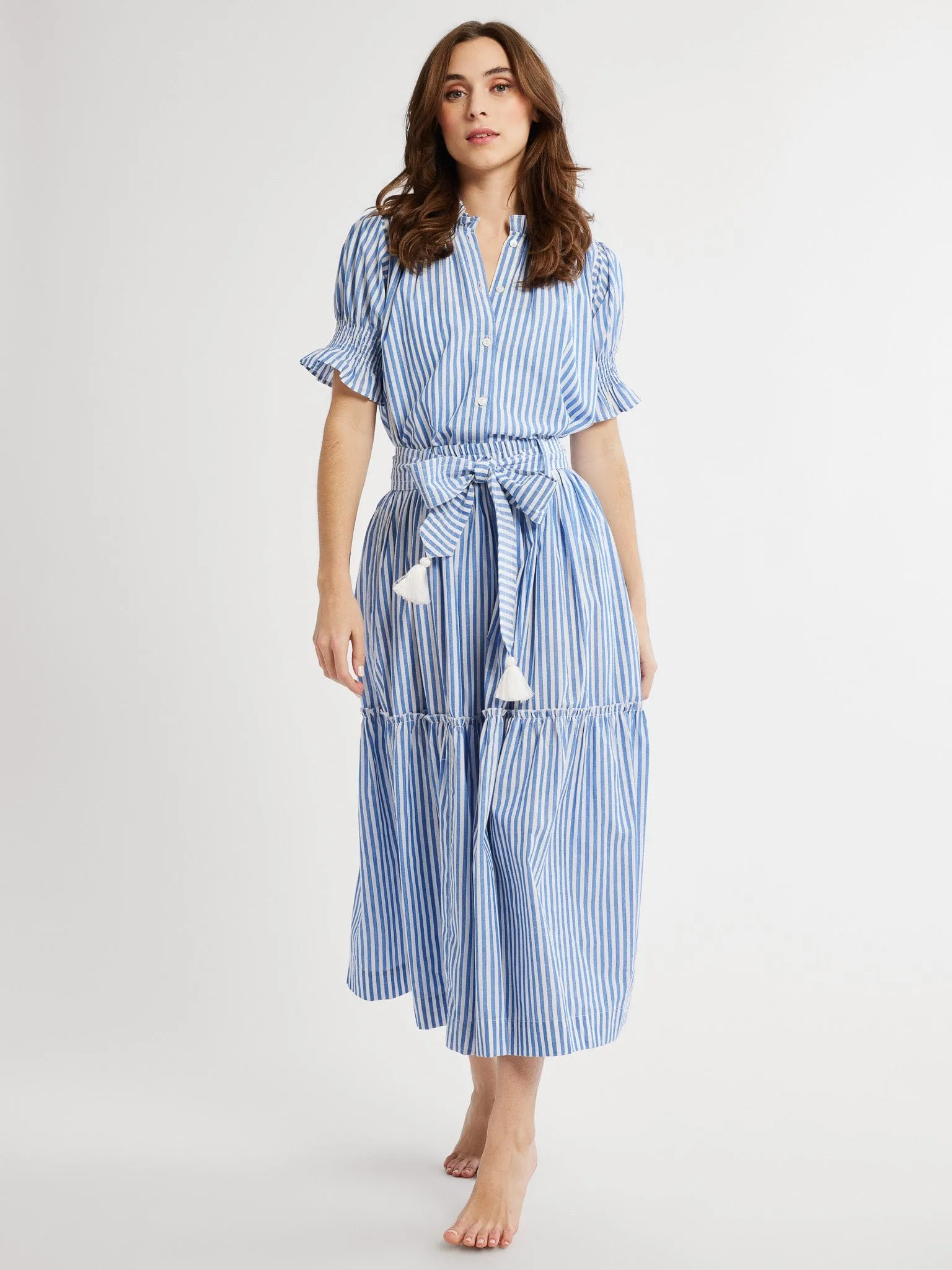 Françoise Skirt in Monaco Stripe