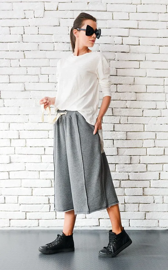 Grey Maxi Pants