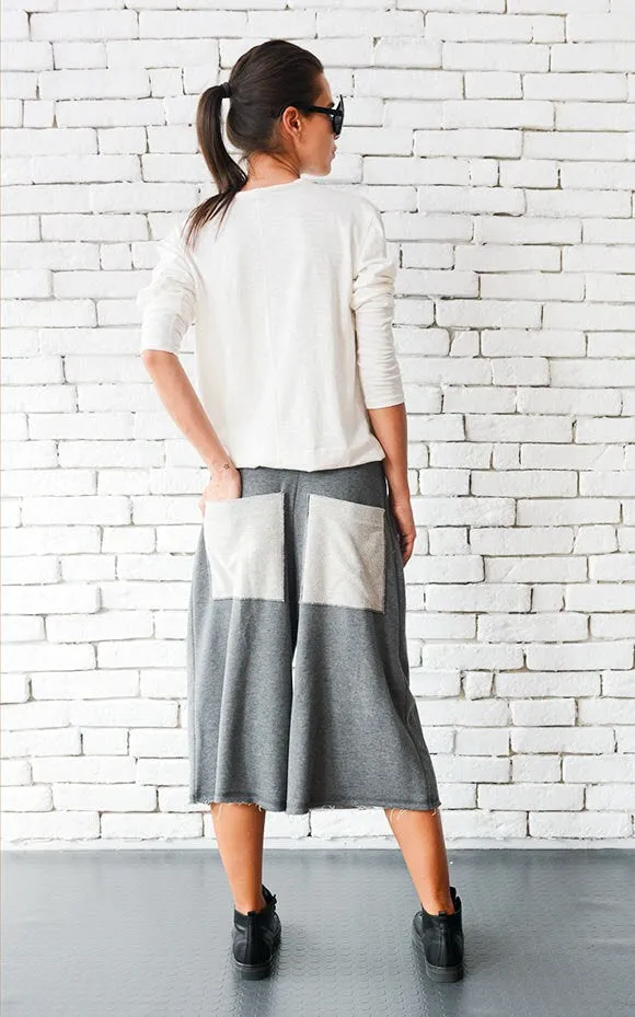 Grey Maxi Pants