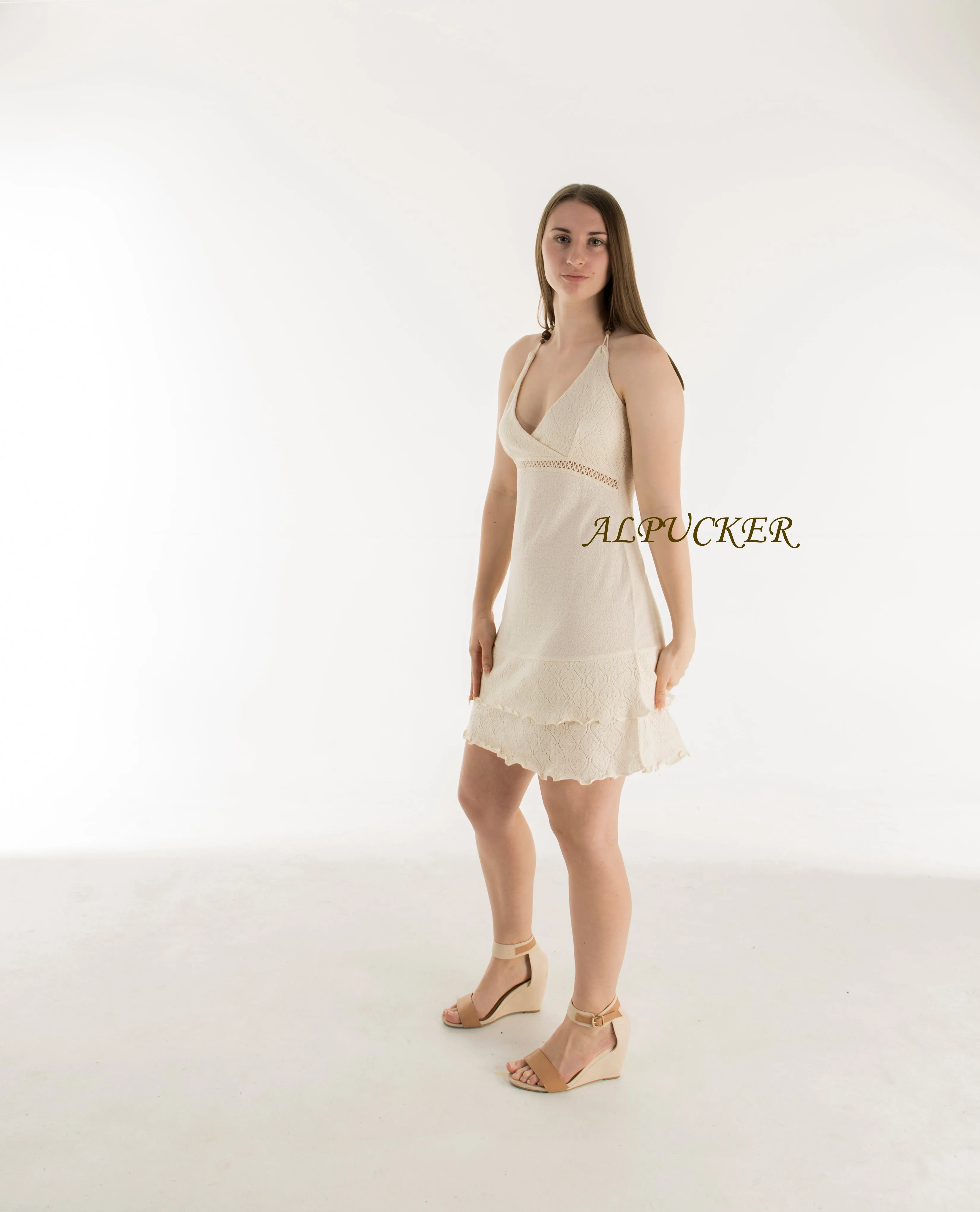 Halter neck Deluxe Dress