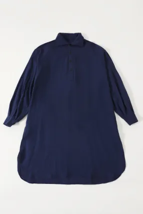 HANDWOVEN NAVY BLUE KAMEEZ (LONG SHIRT)