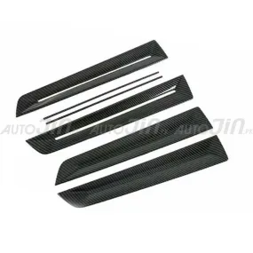 Honda Civic 2022-23 Carbon Fiber Inner Handle Trims - 6PC