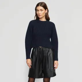 Iona Organic Cotton Cropped Sweater