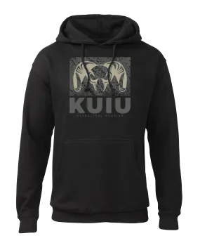 KUIU Distressed Box Logo Hoodie | Black