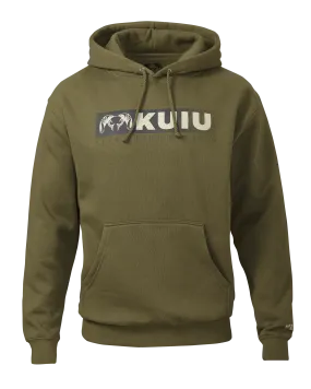 KUIU Distressed Logo Hoodie | Army