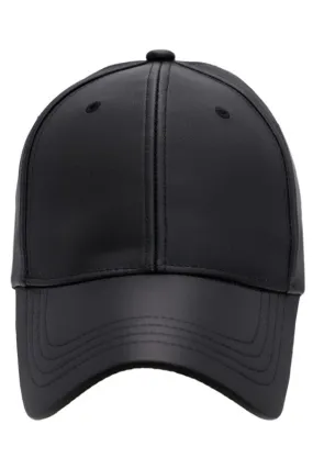 LEATHER BASEBALL CAP - NEW COLORS ADDED