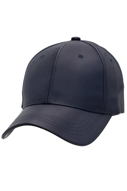 LEATHER BASEBALL CAP - NEW COLORS ADDED