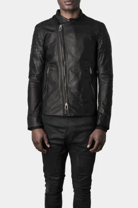 Moto leather jacket