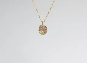 Neapolitan necklace Pink