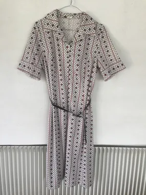 Polyester Shirt Dress 70s