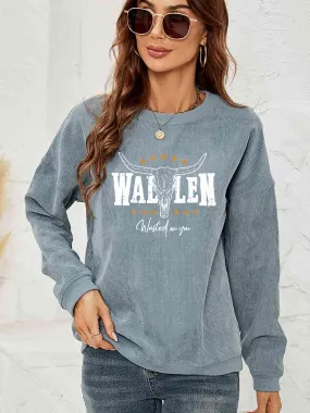 "Wallen" Graphic Sweatshirt