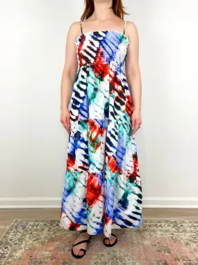 Reese Dress in Electric Tie-Dye