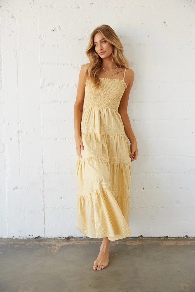 Sandra Striped Maxi Dress