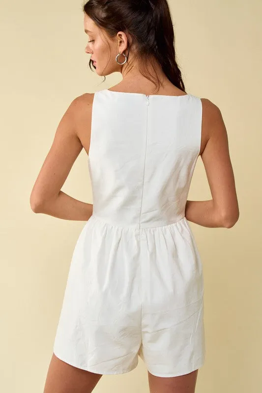 Scallop Edge Romper