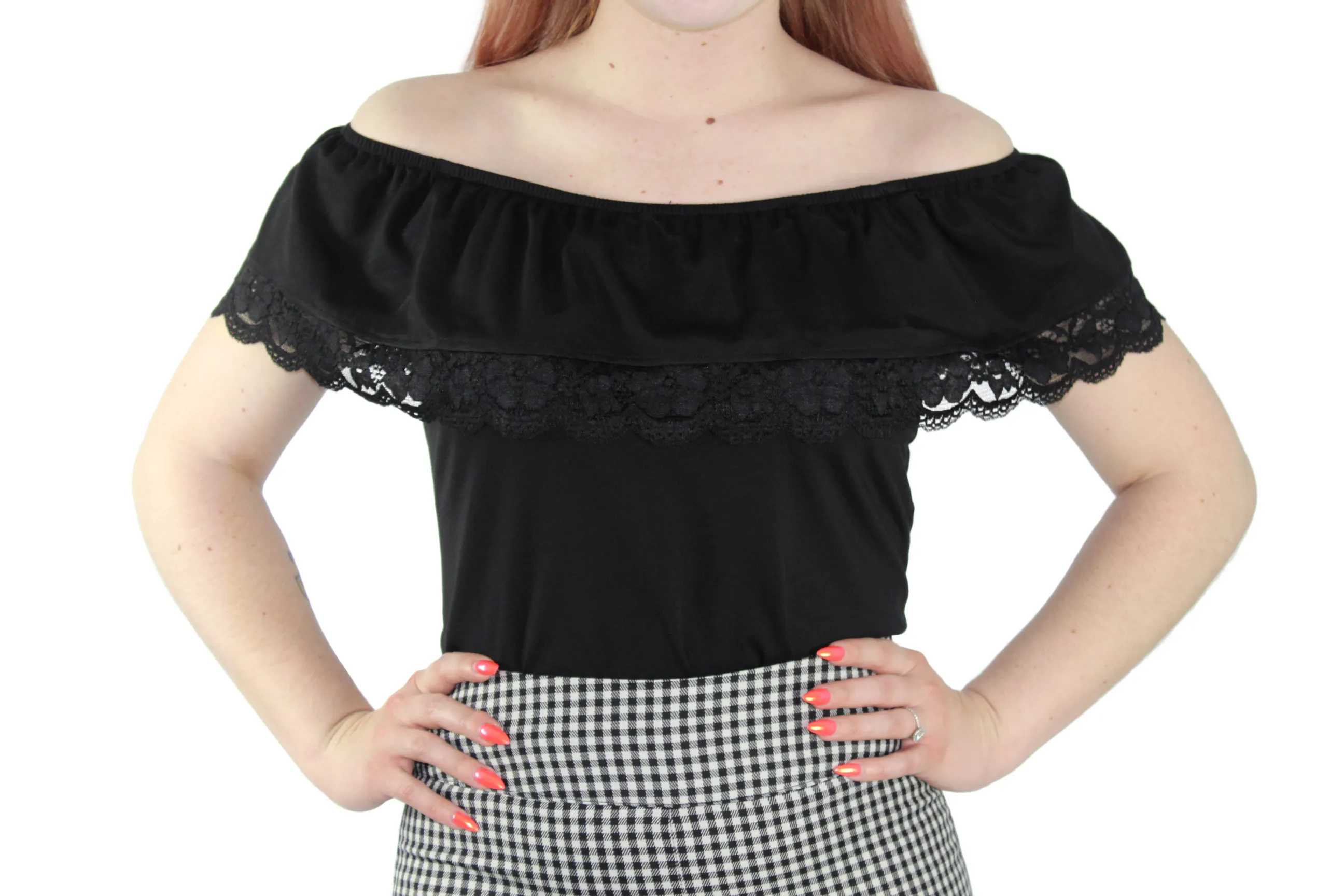 Senorita Top - Black XS-4XL #STB