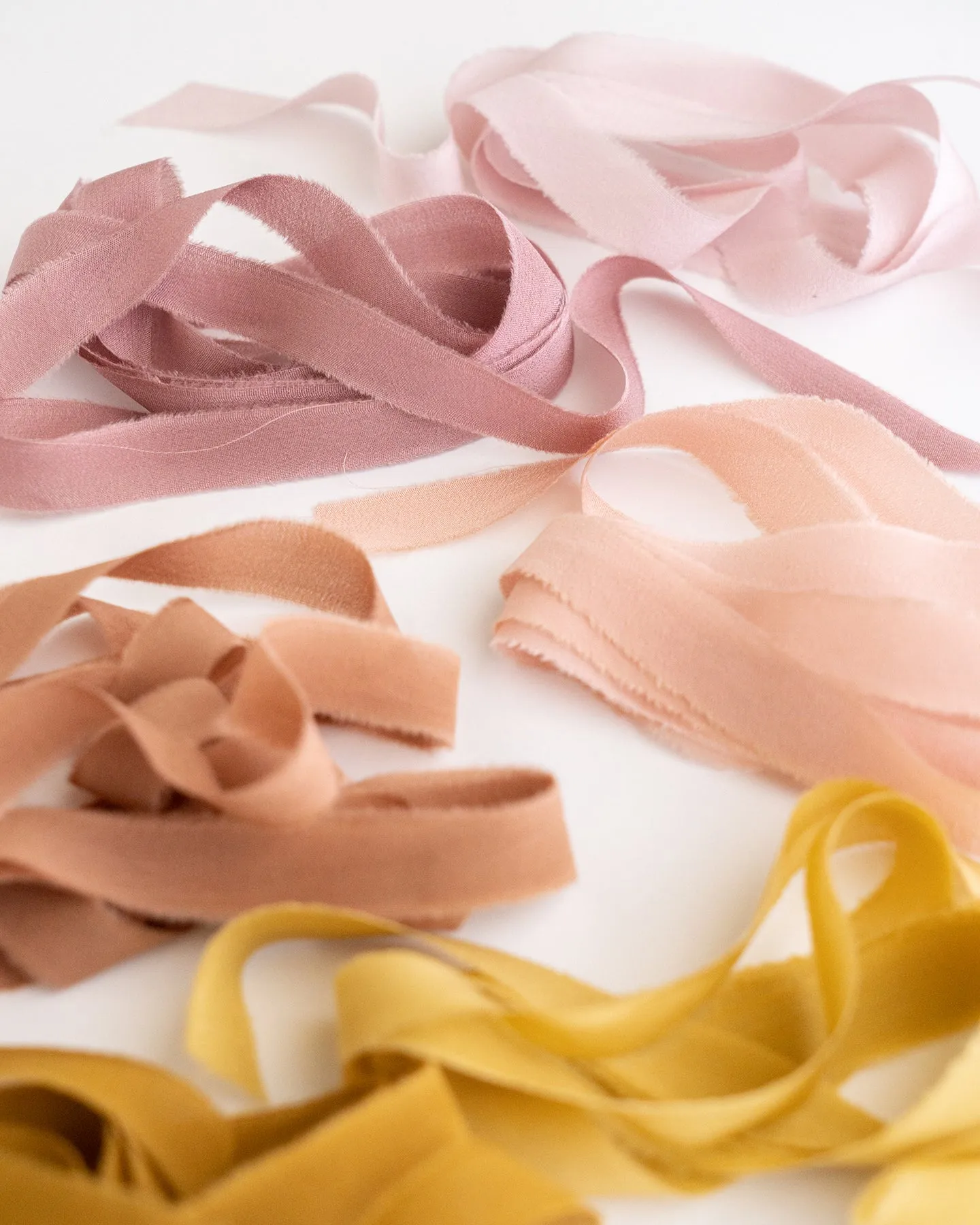 Silk Ribbon Trim in Honey