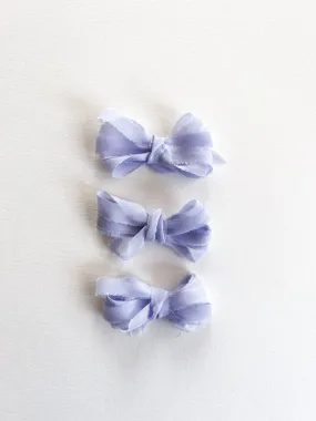 Silk Ribbon Trim in Periwinkle