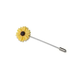 Sun Flower Lapel Pin