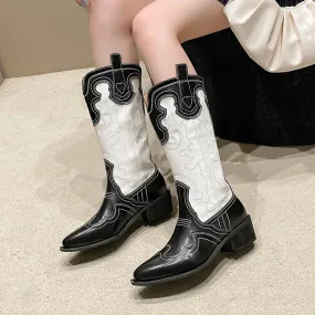 Trendy Elegant Stylish Comfortable Fashionable Chic Pointed Toe Knee High Boots