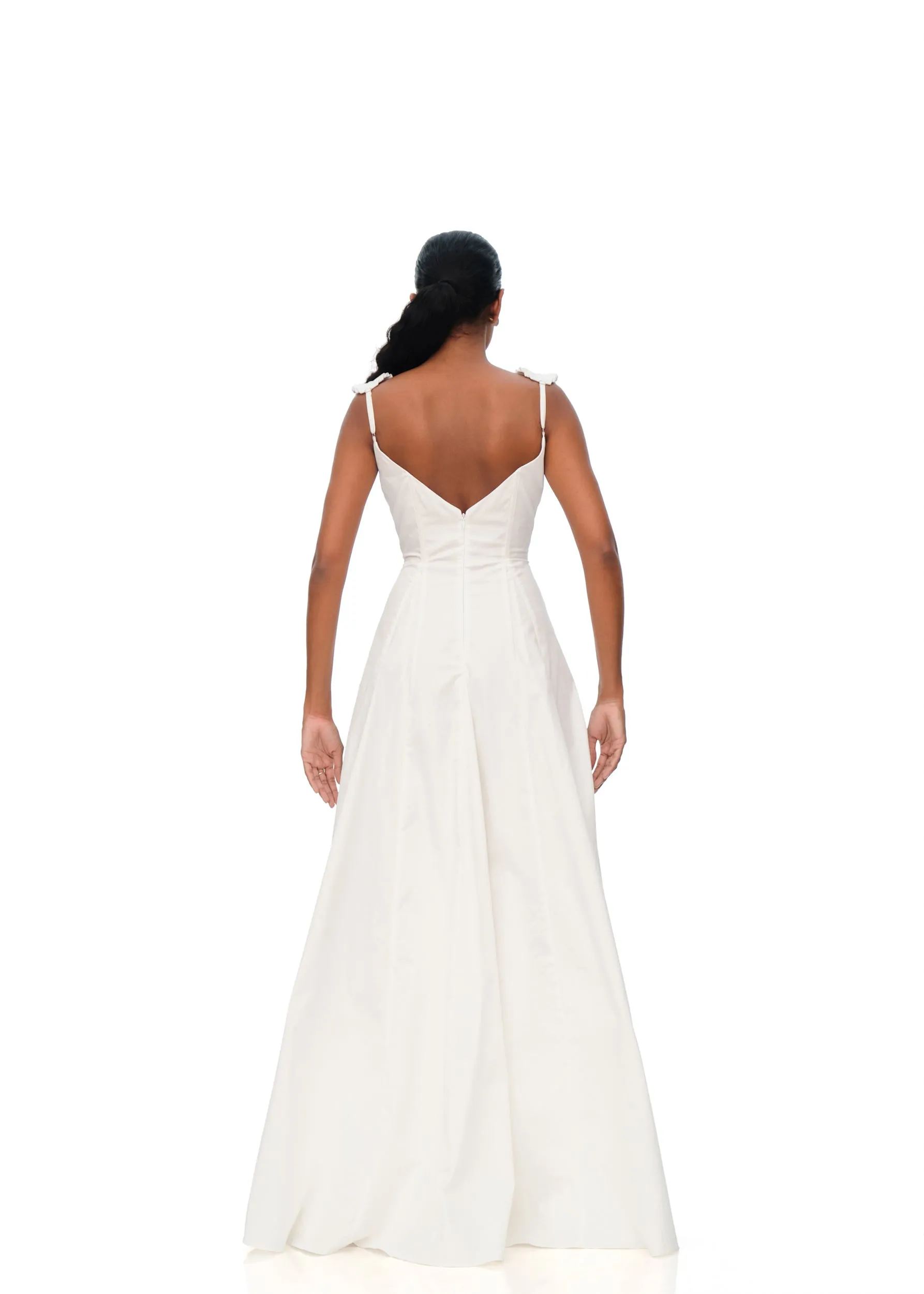 Vola White Maxi Dress