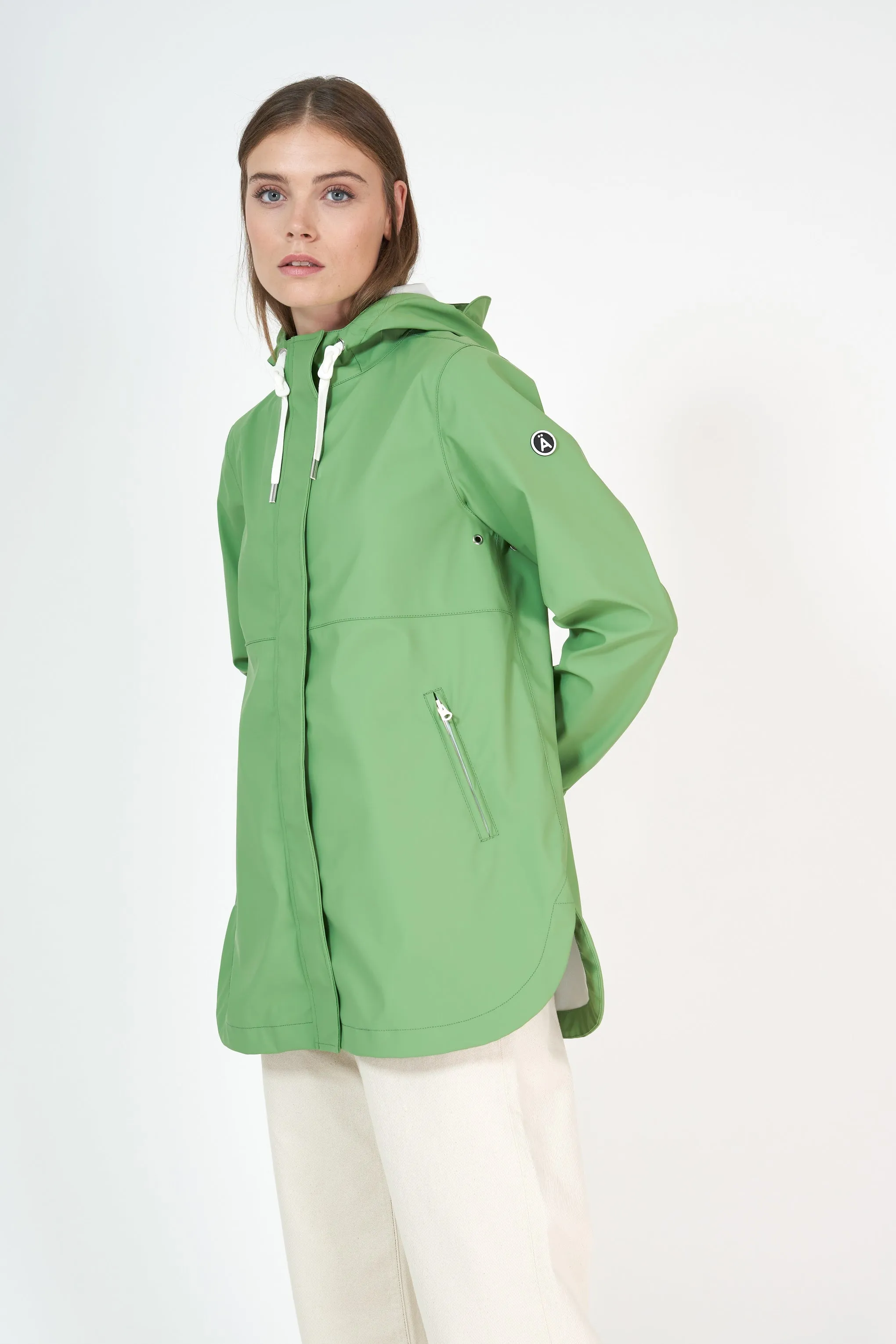 Waterproof Jacket Nuage - Turf Green